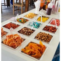 Detalle de barra de cocteles